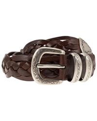 Brunello Cucinelli - Braided Buckle Belt - Lyst