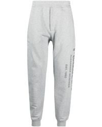 McQueen - Logo Printed Drawstring Sweatpants - Lyst
