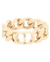 Dior Cd Icon Chain Link Ring in Metallic for Men | Lyst Dior Cd Icon Chain Link Ring in Metallic for Men | Lyst