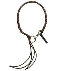 Our Legacy - Braided Leather Necklace - Lyst