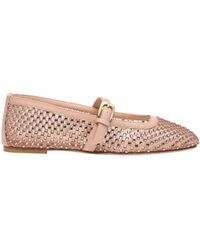 Stuart Weitzman - Bareitall Shine Mary Jane - Lyst