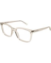 Saint Laurent - Eyewear Sl 672 Rectangular Glasses And Frames - Lyst