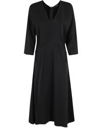 Seventy - V-Neck Dress - Lyst