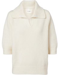 Lisa Yang - Lailai Cashmere And Silk Polo Sweater - Lyst