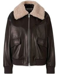 Peserico - Zip-Up Bomber Jacket - Lyst