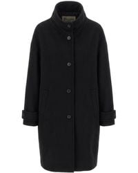 Herno - High-Collar Coat - Lyst