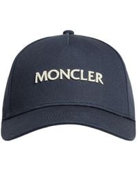 Moncler - Logo Embroidered Cap - Lyst