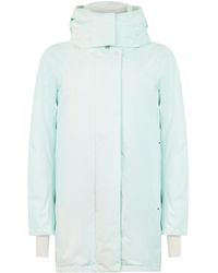 Herno - Laminar Zip-Up High Neck Coat - Lyst