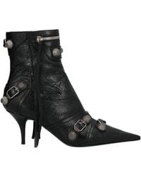 Balenciaga - Minimalist Solid Color Ankle Boots - Lyst