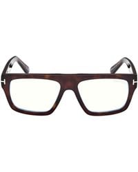 Tom Ford - Eyewear Rectangle Frame Glasses - Lyst