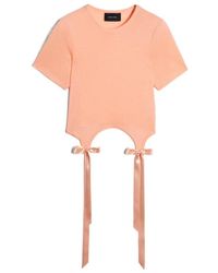 Simone Rocha - Bow Tail T-Shirt - Lyst