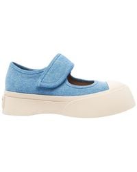 Marni - Round Toe Mary Jane Shoes - Lyst