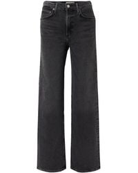 Agolde - Harper Mid-Rise Wide-Leg Jeans - Lyst