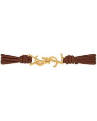 Saint Laurent - Cassandre Multi-Stand Bracelet - Lyst