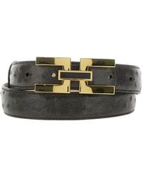 Elisabetta Franchi - Logo Buckle Belt - Lyst