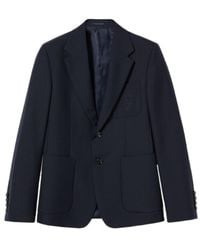 Gucci - Logo Embroidered Single-Breasted Jacket - Lyst