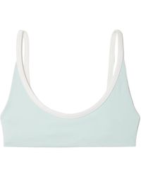 Marysia Swim - Two-Tone Bikini Top - Lyst