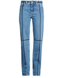 MM6 by Maison Margiela - Plain Colour Jeans - Lyst
