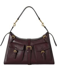 Mulberry - Buckled Pocket Shoulder Bag - Lyst