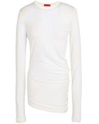 MAX&Co. - Solid Color Long Sleeve T-Shirt - Lyst