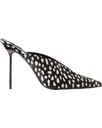 Paris Texas - Printed Calf Hair Mules - Lyst