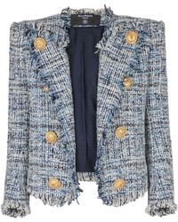 Balmain - Side To Side' Jacket - Lyst