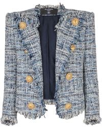 Balmain - Side To Side' Jacket - Lyst