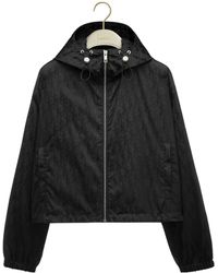 Dior - Zipped Cropped Jacket - Lyst