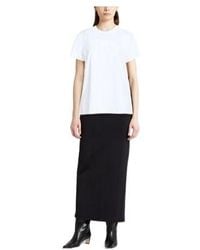 Max Mara - Crew-Neck Short-Sleeve T-Shirt - Lyst
