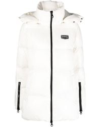 Duvetica - Logo-Patch Puffer Jacket - Lyst