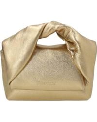 JW Anderson - Twister Leather Mini Bag - Lyst