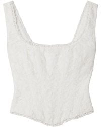 LoveShackFancy - Lorelai Crochet Short Top - Lyst