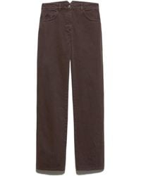 MAX&Co. - Straight-Leg Cotton-Drill Trousers - Lyst