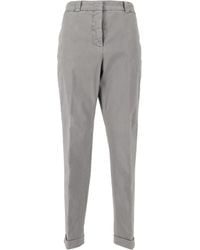 Peserico - Pleated Tailored Trousers - Lyst
