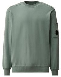 C.P. Company - Lens Detailed Knitted Jumper - Lyst