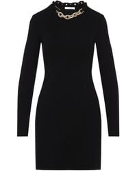 Rabanne - Short Knitted Dress - Lyst