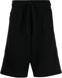 Palm Angels - Logo-Tape Drawstring Track Shorts - Lyst
