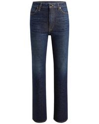 KHAITE - Danielle High Waist Jeans - Lyst