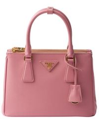 Prada - Galleria Small Saffiano Leather Bag - Lyst