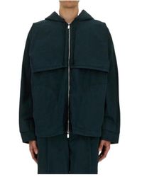 Helmut Lang - Hooded Zip Jacket - Lyst