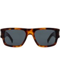 Saint Laurent - Eyewear Square Frame Sunglasses - Lyst