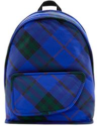 Burberry - Shield Vintage Check-Print Backpack - Lyst