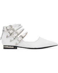 Toga - Polido Multi Strap Ballerina Flats - Lyst