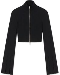 Nanushka - Izan Fringed Zip-Up Cardigan - Lyst