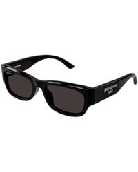 Balenciaga - Logo Detail Sunglasses - Lyst
