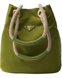 Prada - Mariner Re-Nylon Small Bucket Bag - Lyst