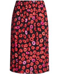 Marni - Colorblocked Umbrella Skirt - Lyst