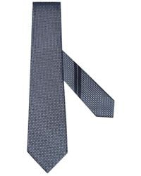 ZEGNA - Light Avio Silk Tie - Lyst