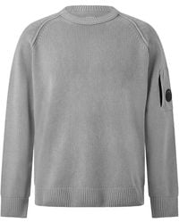 C.P. Company - Crew Neck Knit Sweater - Lyst
