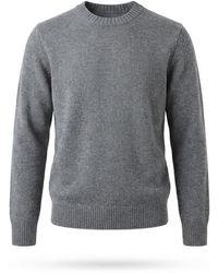 Soft Goat - Round-Neck Knitted Sweater - Lyst